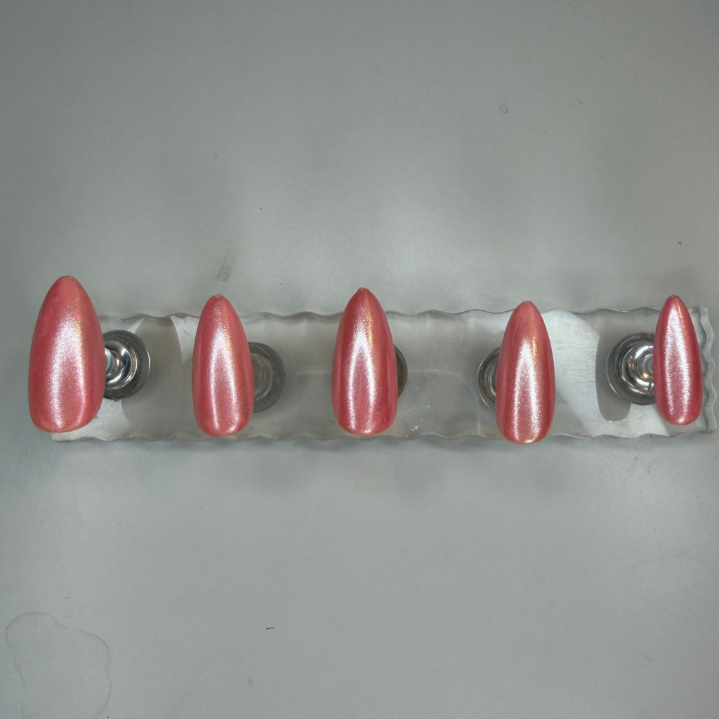 High-Shine Chrome Nails