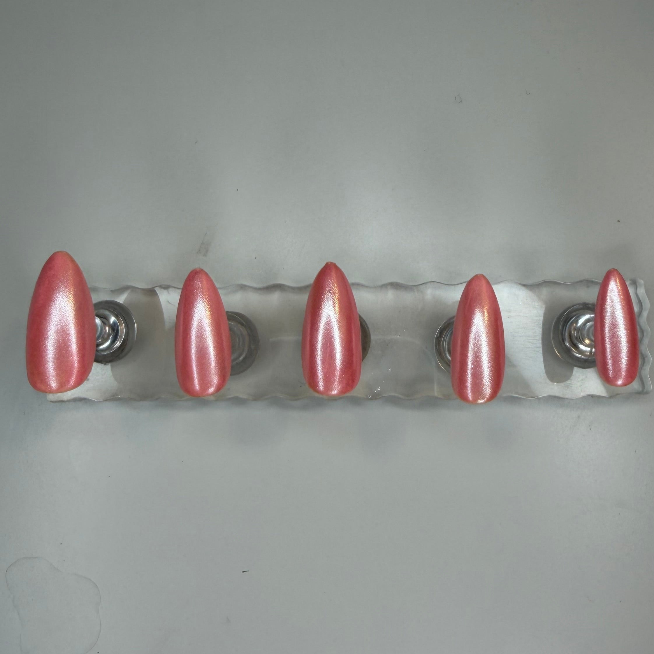 High-Shine Chrome Nails